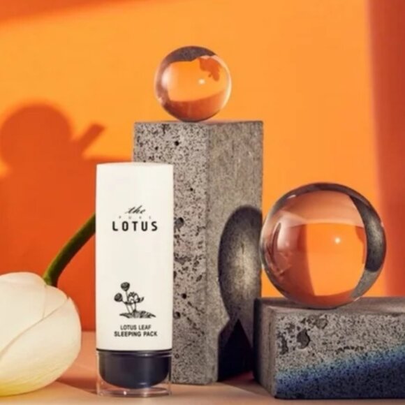 THE PURE LOTUS Lotus Leaf Sleeping Pack Moisturizer NIB 70ml - Picture 2 of 2